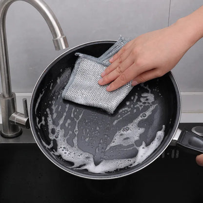 CurrentDealz™ Non Scratch Steel Wire Dishcloth