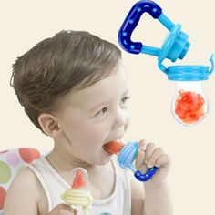 CurrentDealz™ Baby Spoon Feeder | With Fruit Pacifier