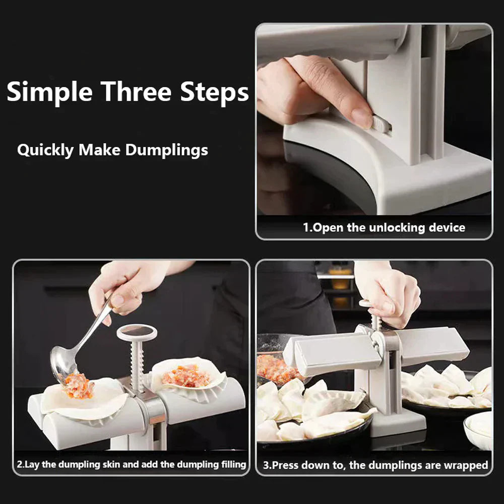 CurrentDealz™ Double Dumpling Maker