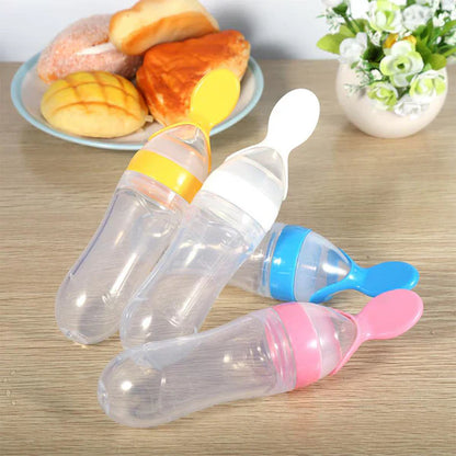 CurrentDealz™ Baby Spoon Feeder | With Fruit Pacifier