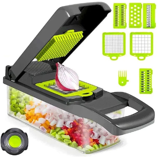 CurrentDealz™ Vegetable and fruit cutter nicer dicer all in one