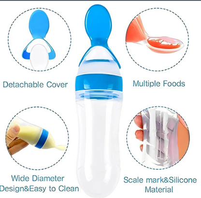 CurrentDealz™ Baby Spoon Feeder | With Fruit Pacifier