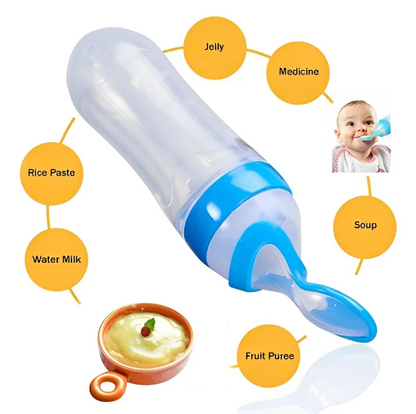 CurrentDealz™ Baby Spoon Feeder | With Fruit Pacifier