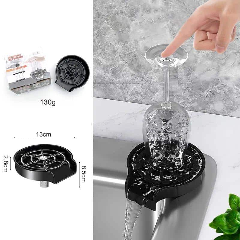 CurrentDealz™ Automatic Cup Washer Or Glass Rinser Dishwasher