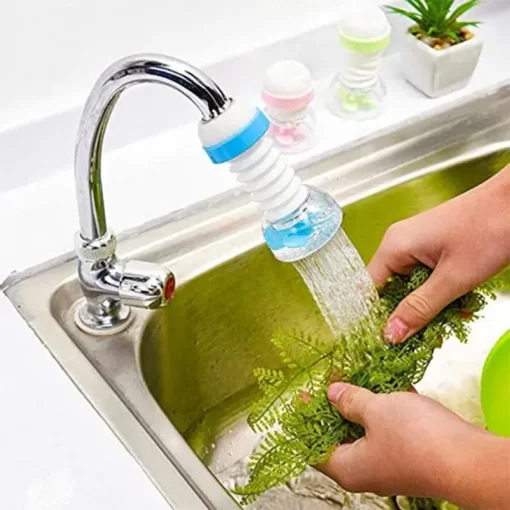 CurrentDealz™ Adjustable Rotating Water Saving Faucet