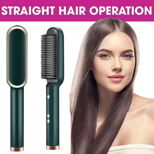 CurrentDealz™ 2-in-1 HAIR STRAIGHTENER COMB