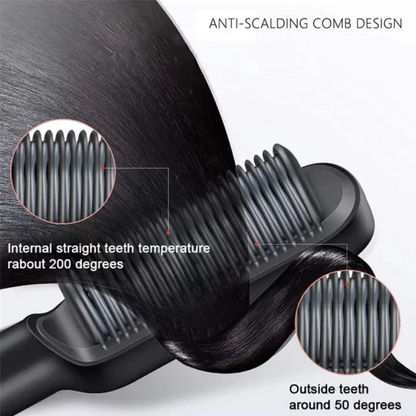 CurrentDealz™ 2-in-1 HAIR STRAIGHTENER COMB