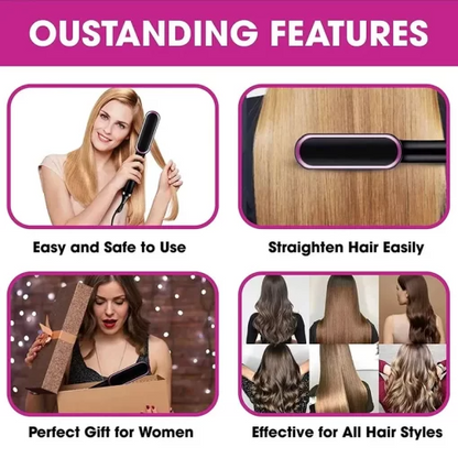 CurrentDealz™ 2-in-1 HAIR STRAIGHTENER COMB