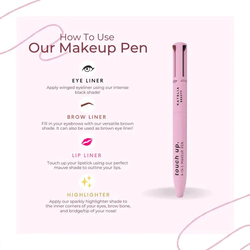 CurrentDealz™ 4 in 1 Makeup Pen