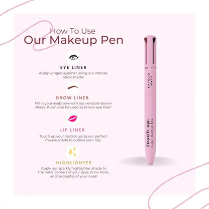 CurrentDealz™ 4 in 1 Makeup Pen