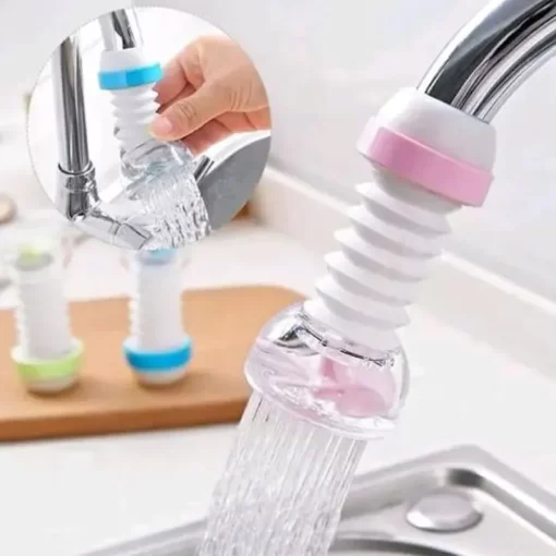 CurrentDealz™ Adjustable Rotating Water Saving Faucet