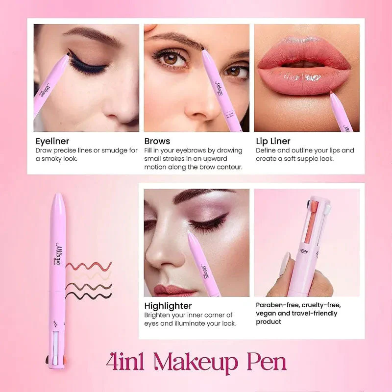 CurrentDealz™ 4 in 1 Makeup Pen