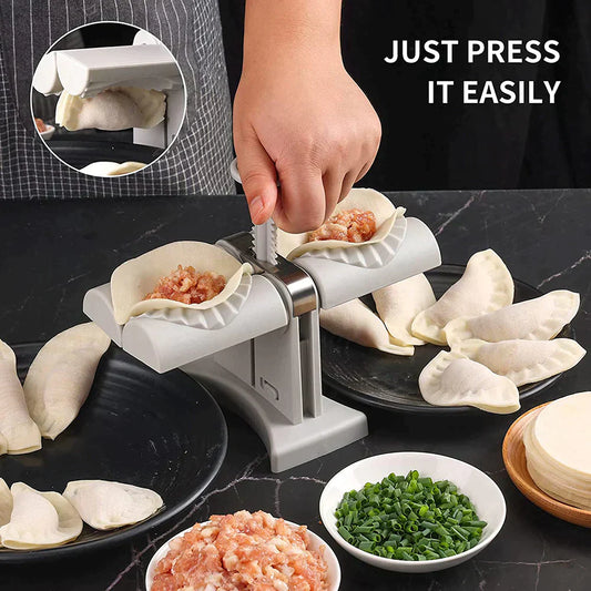 CurrentDealz™ Double Dumpling Maker